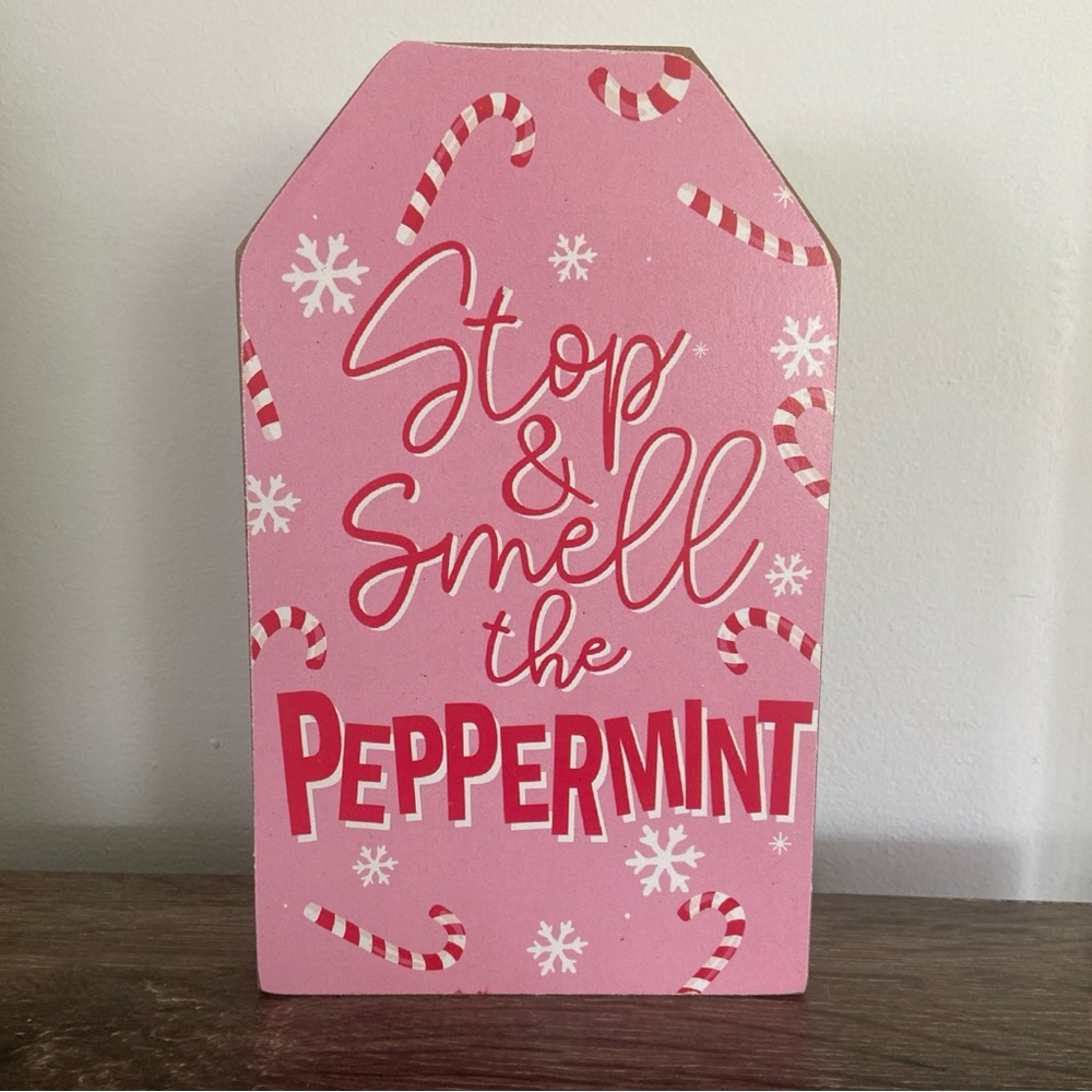 Christmas Tabletop Sign - Picture 2 of 6
